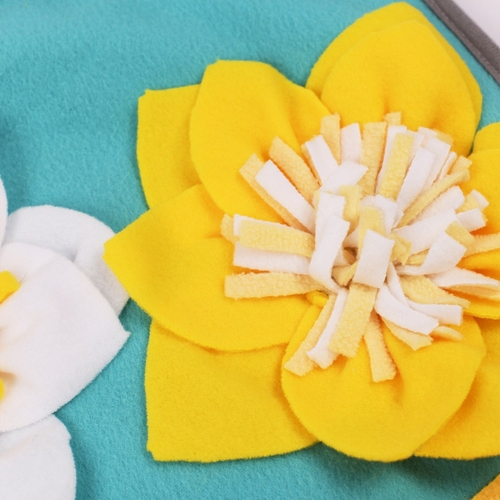 Pets Puzzle Toys Increase IQ Snuffle Mat-Pineapple Party - Image 3
